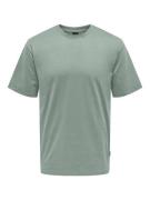 Only & Sons onsfred life rlx ss tee noos 22022532 iceberg green