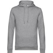 B and C Heren inspire heather organic full zip hoodie