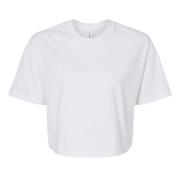 Bella + Canvas Dames jersey crop t-shirt