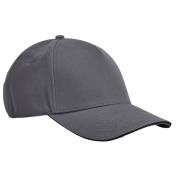 Beechfield Earthaware classic 5 panel organic cotton sandwich peak bas...