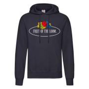 Fruit of the Loom Dames vintage klassieke logo bedrukte hoodie