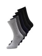 Jack & Jones Jack jones jacjens sock 5 pack noos 12113085 dark grey