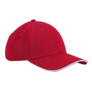 Beechfield Earthaware 6 paneel organic cotton sandwich peak cap