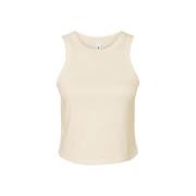 Bella + Canvas Dames micro-rib racer tanktop