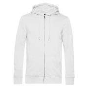 B and C Unisex inspire organic full zip hoodie voor volwassenen