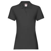 Fruit of the Loom Dames premium effen poloshirt