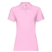 Fruit of the Loom Dames premium effen poloshirt