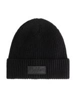 Malelions men ribbed beanie ma2-aw24-04 beanie 900 black