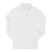 B and C Dames my polo 180 katoenen shirt met lange mouwen