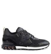 Cruyff Superbia hex black/dull gold lage sneakers heren