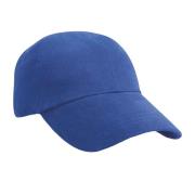 Result Geborsteld katoen laag profiel baseball cap