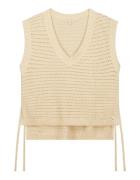 Olaf Hussein Open knit vest spencers w200702