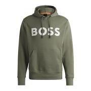 Hugo Boss Hoodie webasic hood open green