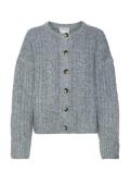 Vero Moda vmmargarita ls o-neck cardigan vma 10315831 medium grey mela...