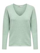 Only Onlrica life ls v-neck pullo knt n mint