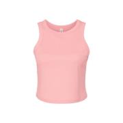 Bella + Canvas Dames micro-rib racer tanktop