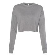 Bella + Canvas Dames fleece crew hals gewaad top