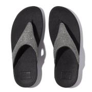 FitFlop Lulu shimmerlux toe-post sandals