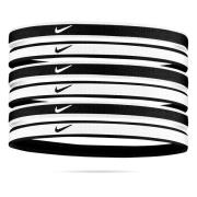 Nike nike swoosh sport headbands 6 pk tipped -