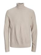 Jack & Jones Jorkyle knit roll neck jnr taupe