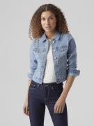 Vero Moda Vmluna ls slim dnm jacket mix ga no blue denim