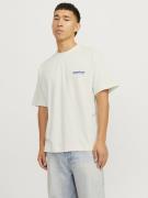 Jack & Jones Jcounion back print tee ss crew noo