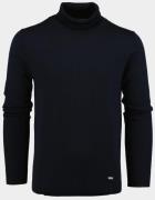 Bos Bright Blue Coltrui niels rollneck pullover 24305ni13bo/290 navy