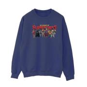 DC Comics Dames dc league of super-pets logo sweatshirt