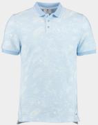 Bos Bright Blue Polo korte mouw ken polo oxford aop 24108ke09bo/210 li...