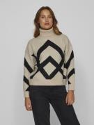 Vila Vicille rollneck l/s jacquard knit