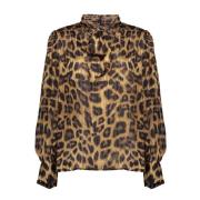 Geisha Animal print blouse -