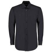 Kustom Kit Heren klassiek business shirt met lange mouwen