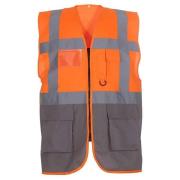 Yoko Unisex executive gerecycled hi-vis vest voor volwassenen