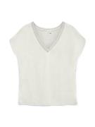 Vero Moda Vmbatila cs v-neck t-shirt jrs btq off-white