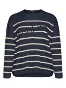 Vero Moda vmaria bonjour ls o-neck pullover g 10322312 birch stripes