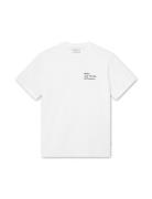 Foret farm t-shirt f4804 white navy