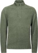 No Excess Pullover half zipper chenille smoke