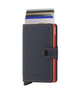 Secrid Mm miniwallet matte nightblue & orange