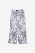 Alix The Label Woven animal wide leg pants dessin