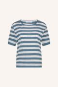 By-Bar Amsterdam hope big stripe top 25111028 723 blue flame stripe