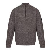 Regatta Heren solomon marl gebreid sweatshirt met ritssluiting