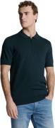 No Excess Pullover short sleeve polo zip soli night