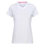 Regatta Dames fingal effen v hals t-shirt