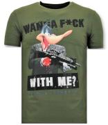 Local Fanatic T-shirt shooting duck gun