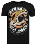 Local Fanatic Dynamite coyote bedrukte t-shirt