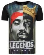 Local Fanatic Christopher notorious t-shirt 2pac legends