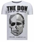 Local Fanatic The don skull rhinestone t-shirt