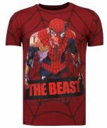 Local Fanatic The beast spider rhinestone t-shirt
