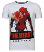 Local Fanatic The beast spider rhinestone t-shirt