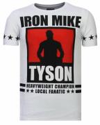 Local Fanatic Iron mike tyson rhinestone t-shirt